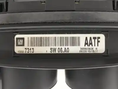 Second-hand car spare part dashboard for opel insignia berlina cosmo oem iam references 13327313  