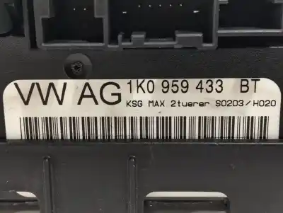 Second-hand car spare part electronic module for seat altea (5p1) hot oem iam references 1k0959433bt  