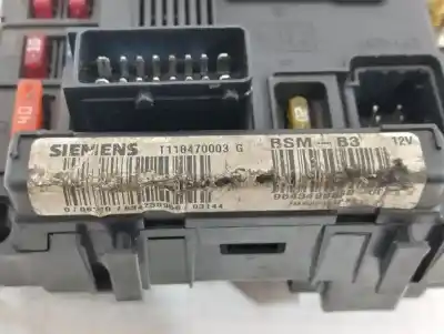 Piesă de schimb auto la mâna a doua PANOU SIGURANȚE pentru CITROEN C5 BERLINA Exclusive Referințe OEM IAM T118470003G  