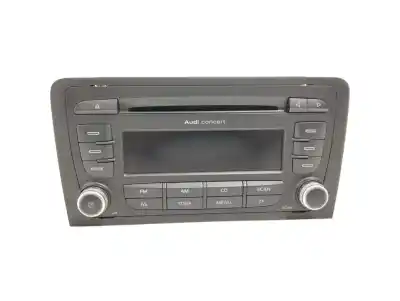 Piesă de schimb auto la mâna a doua SISTEM AUDIO / CD RADIO CASETOFON pentru AUDI A3 SPORTBACK (8PA) 1.9 TDI Referințe OEM IAM 8P0035186S  