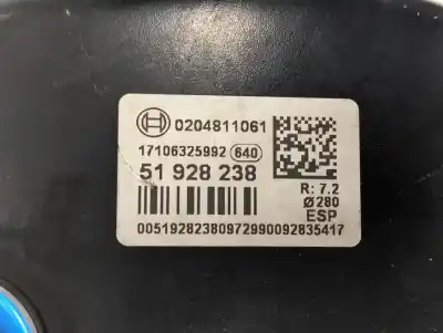 Second-hand car spare part brake servo for peugeot boxer 2 fase 1 furgon || 68 cv / 50 kw oem iam references 51928238
