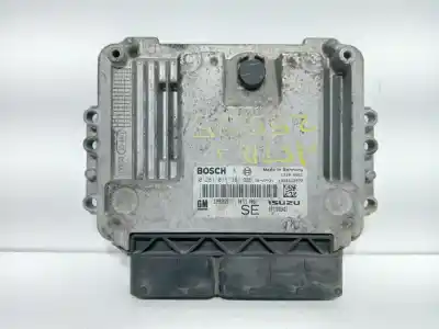 Second-hand car spare part ecu engine control for opel astra h ber. enjoy oem iam references 0281011381  