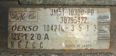 Pezzo di ricambio per auto di seconda mano alternatore per ford focus berlina (cap) ambiente (d) riferimenti oem iam 1042103513  