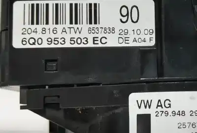 Second-hand car spare part multifunction switch for volkswagen polo (9n_, 9a_) 1.2 12v oem iam references 6q0953503ec