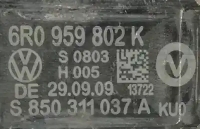 Second-hand car spare part right front window motor for volkswagen polo (9n_, 9a_) 1.2 12v oem iam references 6r0959802k