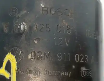 Peça sobressalente para automóvel em segunda mão motor de arranque por audi a3 (8l) (09.1996->) 1.9 tdi ambiente [1.9 ltr. - 96 kw tdi] referências oem iam 02m911023a