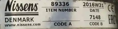Peça sobressalente para automóvel em segunda mão compressor de ar condicionado a/a a/c por ford focus berlina (cap) ambiente (d) referências oem iam 89336  