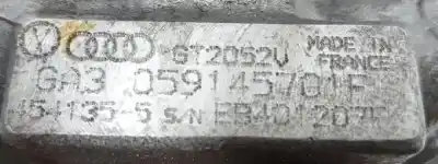 Second-hand car spare part turbocharger for audi a6 c5 (4b2) 2.5 tdi oem iam references 059145701f  