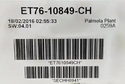 Peça sobressalente para automóvel em segunda mão quadrante por ford transit courier trend referências oem iam et7610849ch  