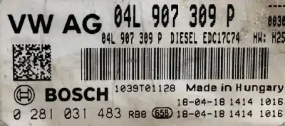 Автозапчастина б/у ЕБУ КОНТРОЛЕР ДВИГУНА для VOLKSWAGEN TOURAN  Посилання на OEM IAM 04L907309P  