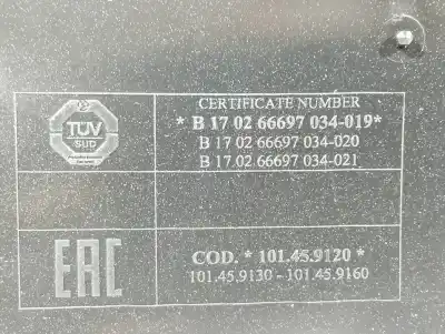 Peça sobressalente para automóvel em segunda mão Para Choques Dianteiro por OPEL ASTRA K LIM 5TURIG Selective Pro Start Stop Referências OEM IAM 101459120  