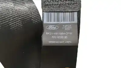 Second-hand car spare part Central Rear Seat Belt for FORD TRANSIT CUSTOM KASTEN * OEM IAM references BK21V611B64DFW  