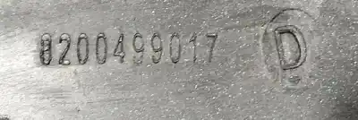 Second-hand car spare part front grille for renault kangoo f kc0 alize oem iam references 8200499017  