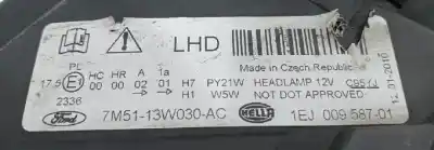 İkinci el araba yedek parçası sol far için ford cmax cb3 ambiente oem iam referansları 7m5113w030ac  