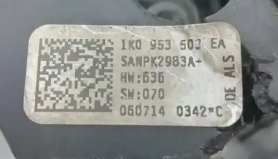 Second-hand car spare part multifunction switch for seat leon (1p1) 1.9 tdi oem iam references 1k0953503ea  