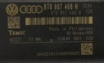 Gebrauchtes Autoersatzteil elektronisches modul zum audi a5 cabriolet (8f7) 2.0 16v tfsi oem-iam-referenzen 8t0907468h