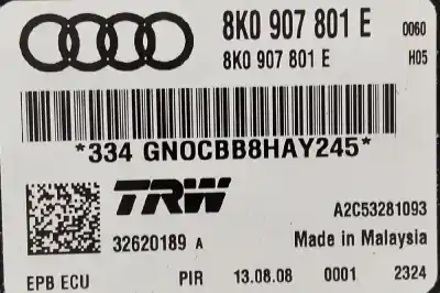 Second-hand car spare part electronic module for audi a5 cabriolet (8f7) 2.0 16v tfsi oem iam references 8k0907063c  