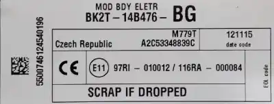 Second-hand car spare part  for FORD TRANSIT CUSTOM  OEM IAM references BK2T14B476BG  