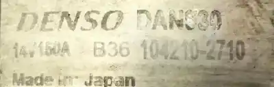 Pezzo di ricambio per auto di seconda mano alternatore per ford cmax cb3 ambiente riferimenti oem iam 1042102710  