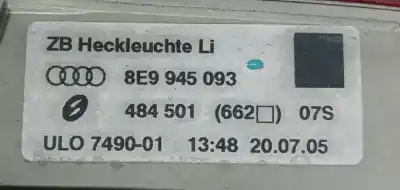 Pezzo di ricambio per auto di seconda mano  per AUDI A4 B6 (8E2)  Riferimenti OEM IAM 8E9945093  