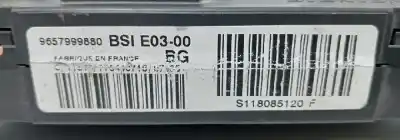 Автозапчасти б/у блок реле/предохранителей за peugeot partner (s2) combi pro ссылки oem iam 9657999880  