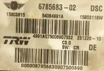 Peça sobressalente para automóvel em segunda mão abs por mini clubman (r55) one referências oem iam 678568302  