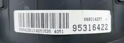 Pièce détachée automobile d'occasion compteur de vitesse tableau de bord pour chevrolet cruze station wagon lt références oem iam 95316422