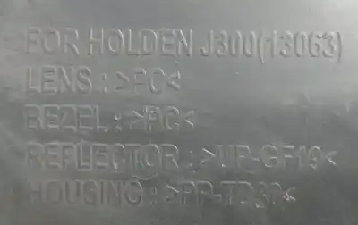 Pièce détachée automobile d'occasion feu droit pour chevrolet cruze station wagon lt références oem iam j30013063