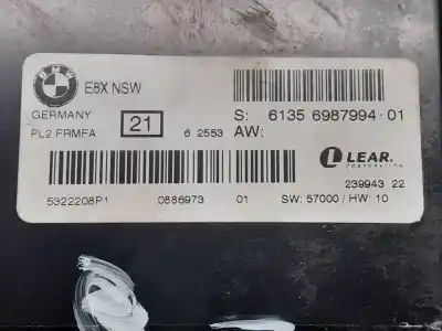 Second-hand car spare part ecu engine control for bmw serie 1 berlina (e81/e87) 120d oem iam references   