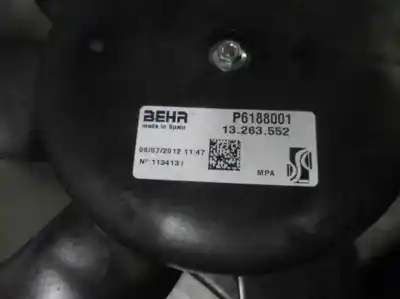 Автозапчасти б/у электрический вентилятор за opel corsa d selective ссылки oem iam 13263551 13.263.552 p6188001