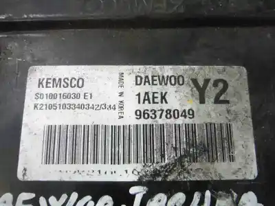 Second-hand car spare part ecu engine control for daewoo tacuma sx oem iam references s010016030e1 k2105103340342334 s010016030e1