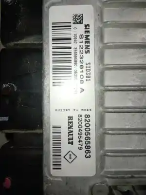 Second-hand car spare part ecu engine control for renault scenic ii confort expression oem iam references   