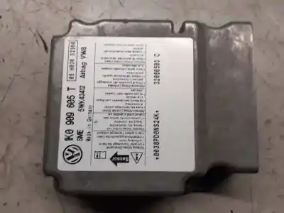 Peça sobressalente para automóvel em segunda mão centralina de airbag por seat toledo (5p2) reference referências oem iam 1k0909605rfkz  1k0909605t