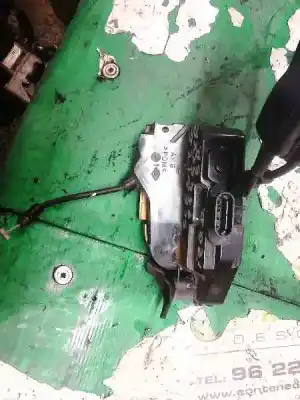 Peça sobressalente para automóvel em segunda mão fechadura da porta dianteira esquerda por renault scenic ii grand luxe privilege referências oem iam 