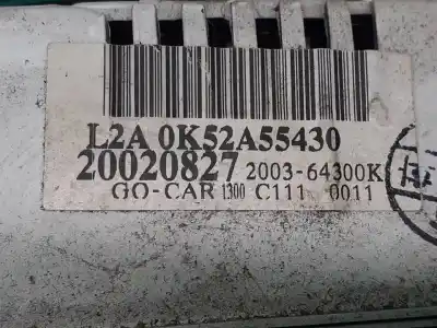 Peça sobressalente para automóvel em segunda mão quadrante por kia carnival ii 2.9 crdi cat referências oem iam   