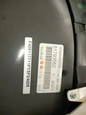 Second-hand car spare part dashboard for ford ka (ccu) titanium oem iam references 51793562  