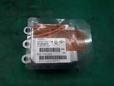 Pièce détachée automobile d'occasion boitier de commande d'airbag pour nissan primera berlina (p11) comfort références oem iam 988207j70j 0285001327 285567j602