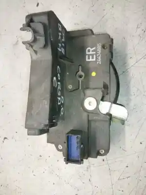 Peça sobressalente para automóvel em segunda mão fechadura da porta dianteira direita por opel corsa c comfort referências oem iam 