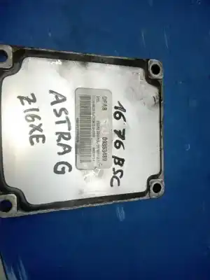 Recambio de automóvil de segunda mano de centralita motor uce para opel astra g berlina comfort referencias oem iam 09353489  