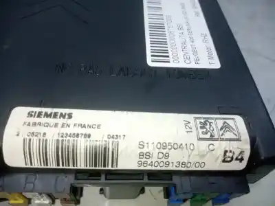 Second-hand car spare part bsi control unit for peugeot 406 berlina (s1/s2) srdt oem iam references 9640091380  