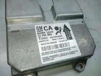 Pezzo di ricambio per auto di seconda mano centralina airbag per opel corsa d cmon riferimenti oem iam   