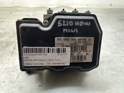 Pezzo di ricambio per auto di seconda mano abs per mini mini (r56) cooper d riferimenti oem iam 34519807162  