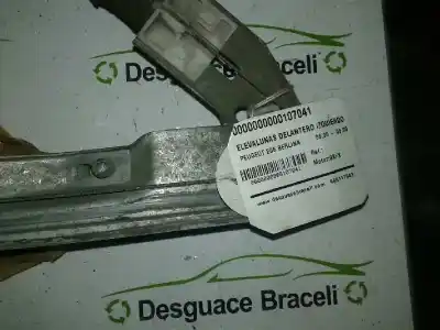 Pezzo di ricambio per auto di seconda mano alzacristalli anteriore sinistro per peugeot 206 berlina 1.4 riferimenti oem iam  2 pins 