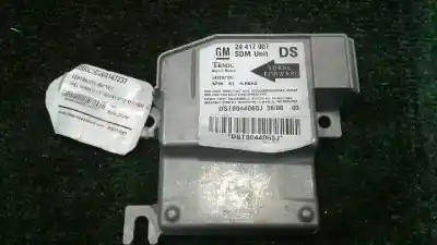 Second-hand car spare part Airbag Control Unit for OPEL CORSA C 1.2 16V CAT (Z 12 XE / LW4) OEM IAM references   24417007