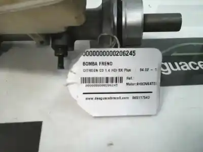 Peça sobressalente para automóvel em segunda mão  por CITROEN C3  Referências OEM IAM   