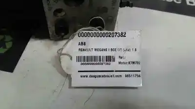 Second-hand car spare part abs for renault megane i scenic (ja0) 1.6 oem iam references  0265216608 7700423070