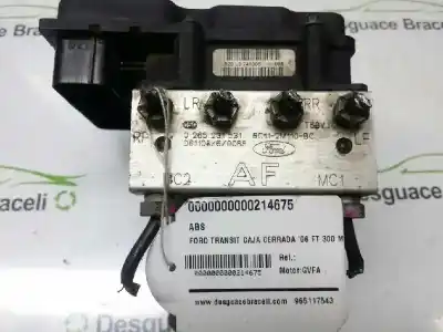 Second-hand car spare part abs for ford transit combi ´06 ft 300 largo oem iam references  0265231531 6c112m110bc