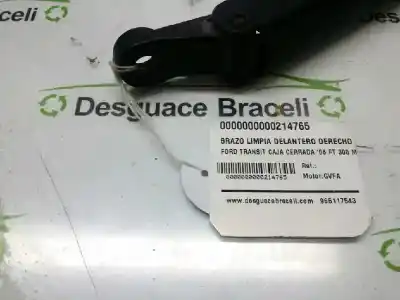 Peça sobressalente para automóvel em segunda mão haste de escova dianteiro direito por ford transit combi ´06 ft 300 largo referências oem iam   