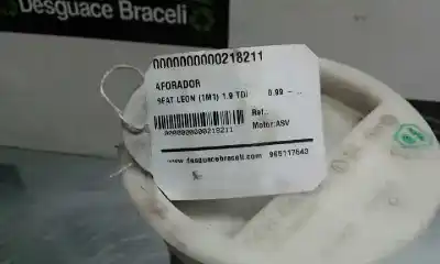 Peça sobressalente para automóvel em segunda mão boia / bomba combustível por seat leon (1m1) 1.9 tdi referências oem iam   1j09191830