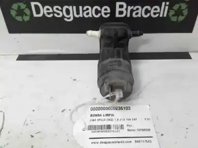 Peça sobressalente para automóvel em segunda mão motor limpa vidros por fiat stilo (192) 1.9 multijet 140 m.schumacher referências oem iam  008029 d1841